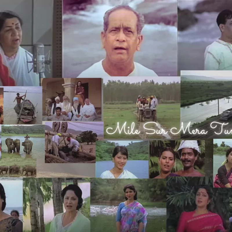 Great classic songs: Mile sur mera tumhara